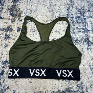 Victoria’s Secret Sport Green & Black Sports Bra Size Small